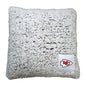 Kansas City Chiefs Frosty Throw Pillow