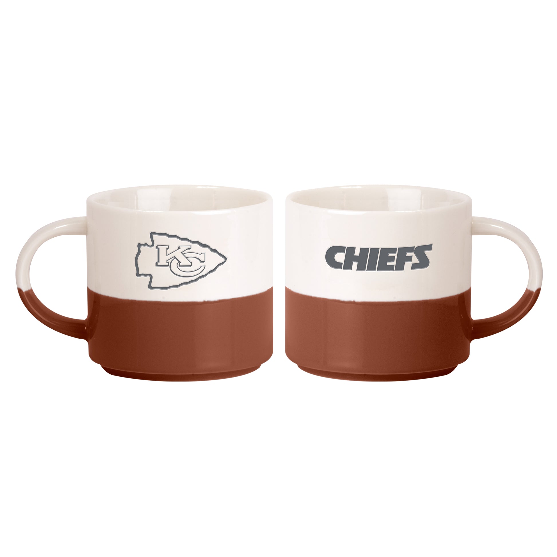 Kansas City Chiefs 15oz Walmart Holiday Stackable Mug Set