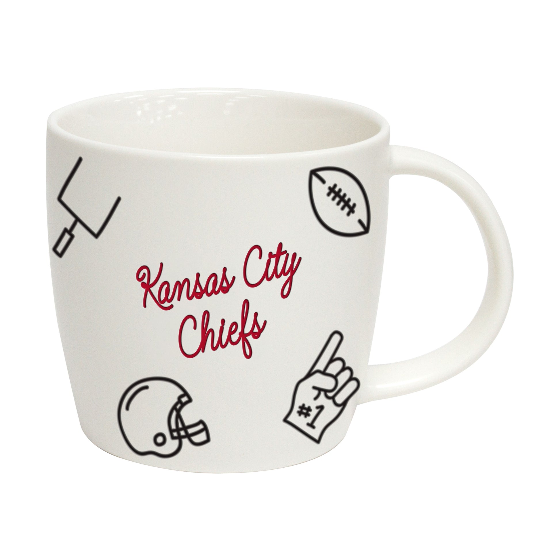 Kansas City Chiefs 18oz Playmaker Mug