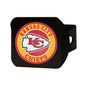 TRINITY NFL - Kansas City Chiefs Color on Black Hitch Cover