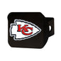 Kansas City Chiefs Color on Black Hitch Cover