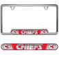 NFL - Kansas City Chiefs Embossed License Plate Frame