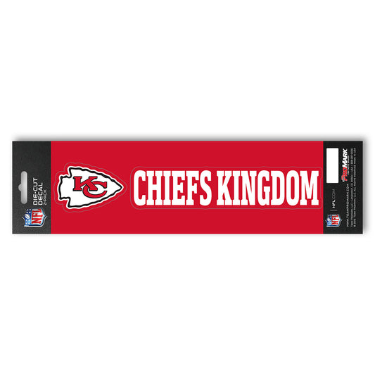 NFL - Kansas City Chiefs Team Slogan Decal