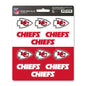 NFL - Kansas City Chiefs Mini Decal 12-pk