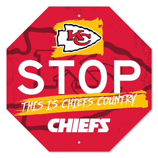 NFL - Kansas City Chiefs Sign Stop Flat