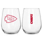 Kansas City Chiefs 16oz Gameday Curved Beverage Glass