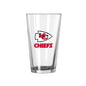 Kansas City Chiefs 16oz Swagger Pint Glass