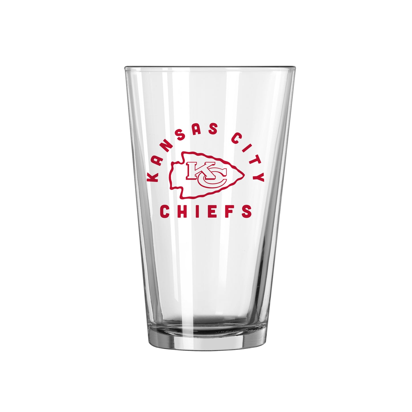 Kansas City Chiefs 16oz Color Archway Pint Glass