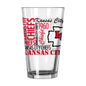 Kansas City Chiefs 16oz Spirit Pint Glass