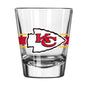 Kansas City Chiefs 2oz Stripe Shot Glass