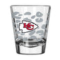 Kansas City Chiefs 2oz Leopard Shot Glass