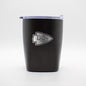 Kansas City Chiefs 10oz Etch Black Powder Coat Rocks Tumbler