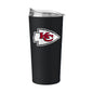 Kansas City Chiefs Black 20oz Flipside Powder Coat Tumbler