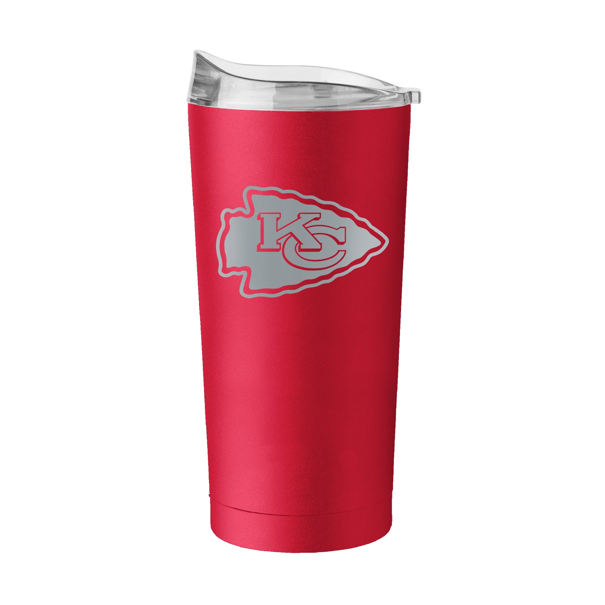 Kansas City Chiefs 20oz Etch Powder Coat Tumbler