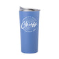 Kansas City Chiefs 20oz Retro Script Arctic Powder Coat Tumbler
