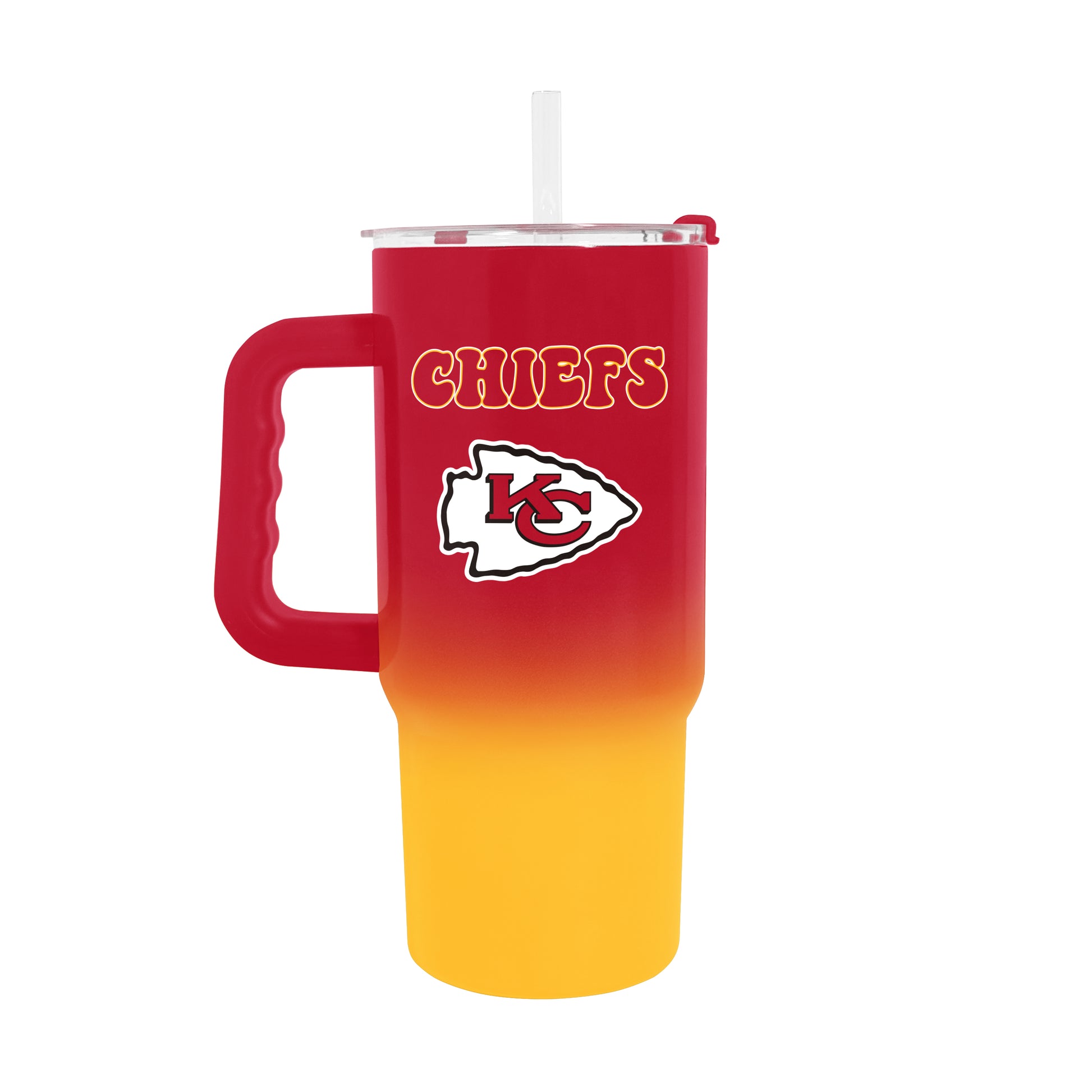 Kansas City Chiefs 24oz 2 Tone Tumbler w/Handle
