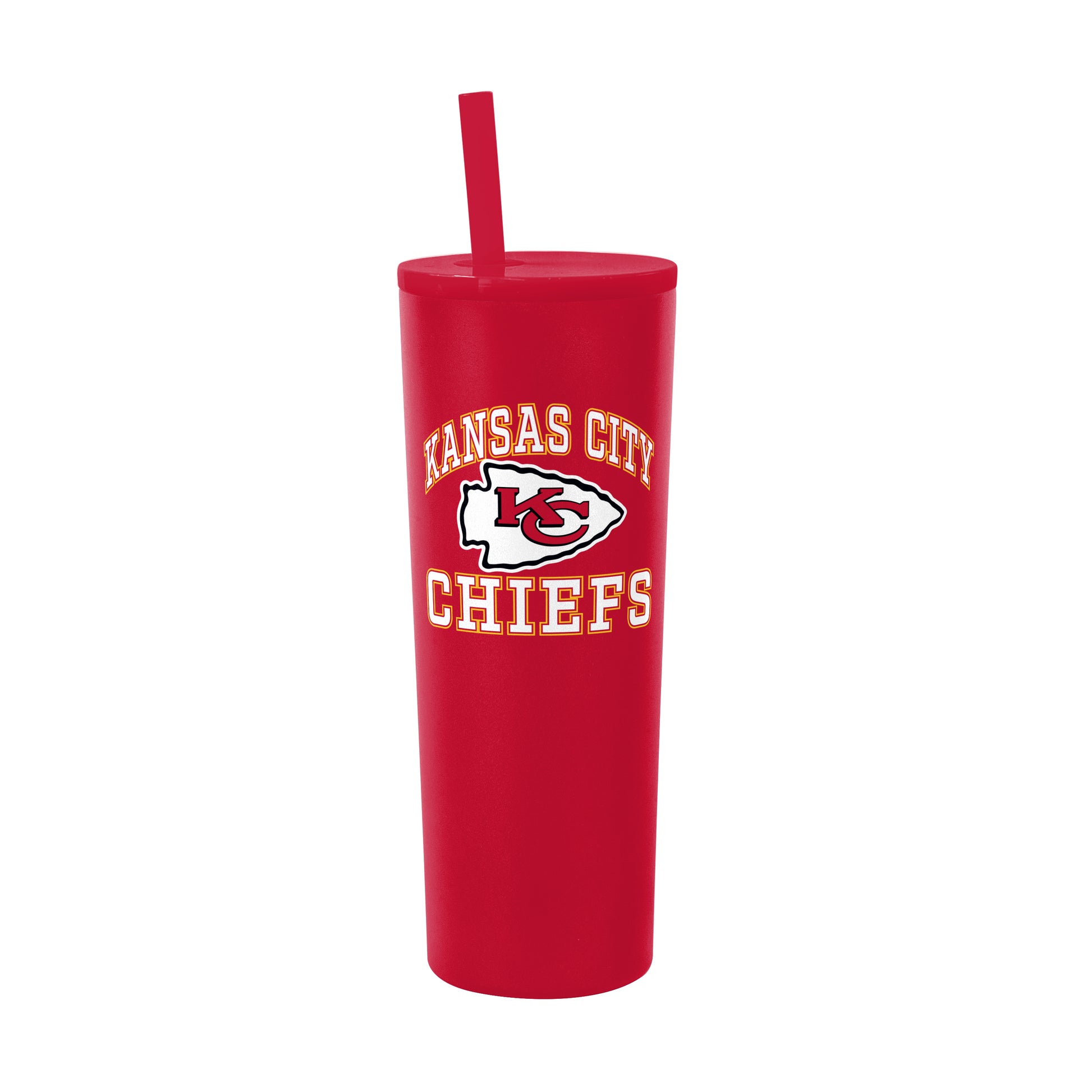 Kansas City Chiefs 30oz Athletic SS Straw Tumbler