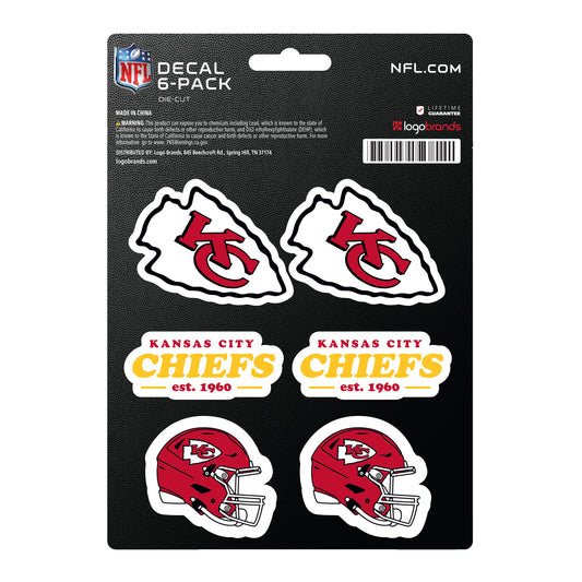 NFLV - Kansas City Chiefs DECAL6