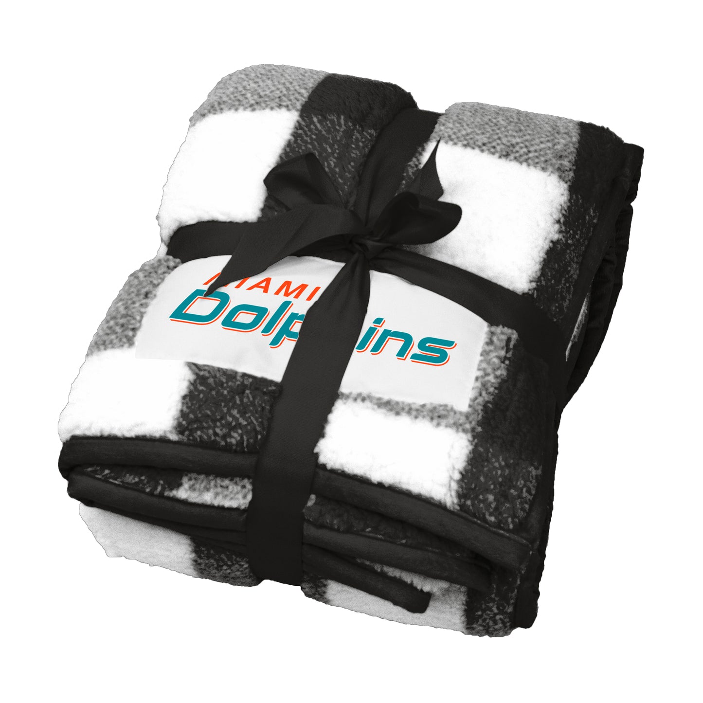 Miami Dolphins Buffalo Check Frosty Fleece
