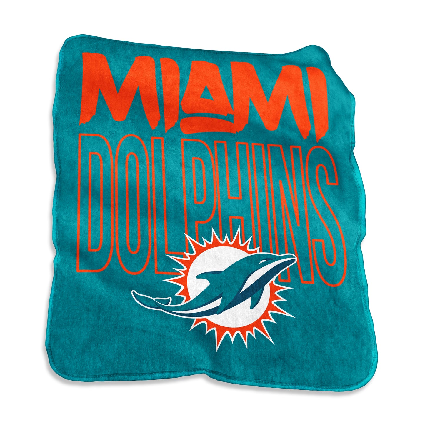 Miami Dolphins Silicon Valley Raschel Throw