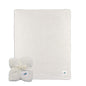 Miami Dolphins Solid Ivory Cable Knit Throw 50x60