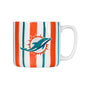 Miami Dolphins 16oz Brushstroke Stripe Mug