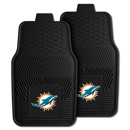 NFL - Miami Dolphins 2-pc Vinyl Car Mat Set