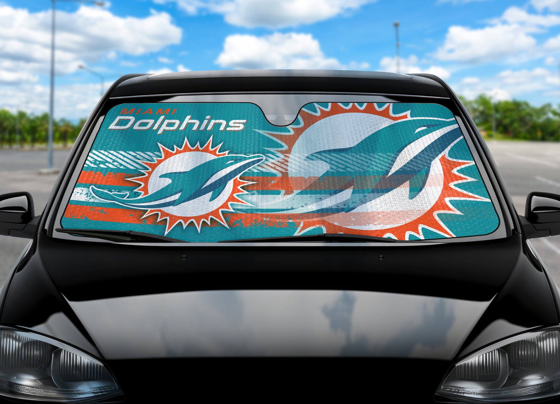 NFL - Miami Dolphins Auto Shade