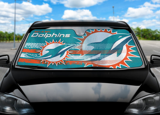 NFL - Miami Dolphins Auto Shade