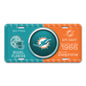 NFL - Miami Dolphins Embossed Metal License Plate