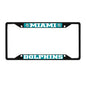 NFL - Miami Dolphins Black License Plate Frame