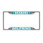 NFL - Miami Dolphins Chrome License Plate Frame