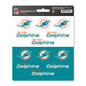 NFL - Miami Dolphins Mini Decal 12-pk