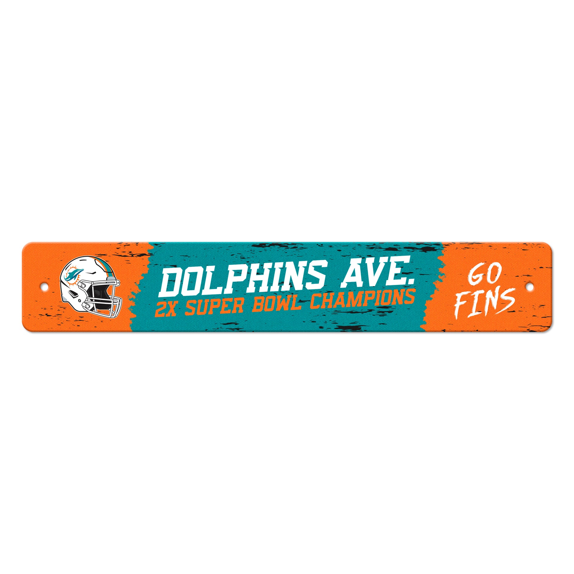 NFL - Miami Dolphins Sign Street Flat