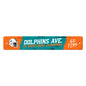 NFL - Miami Dolphins Sign Street Flat