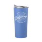 Miami Dolphins 20oz Retro Script Arctic Powder Coat Tumbler