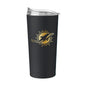 Miami Dolphins Black 20oz Foil Powder Coat Tumbler