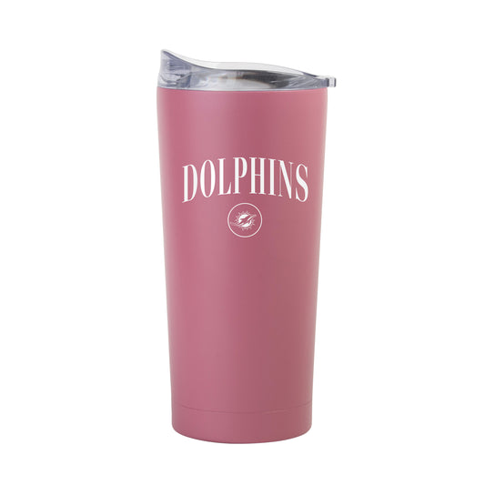 Miami Dolphins 20oz Cinch Berry Powder Coat Tumbler