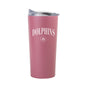 Miami Dolphins 20oz Cinch Berry Powder Coat Tumbler