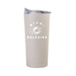 Miami Dolphins 20oz Archway Sand Powder Coat Tumbler