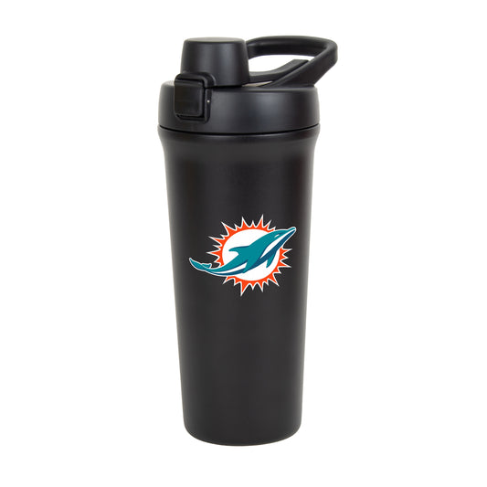 Miami Dolphins 26oz Flipside SS Shaker Bottle