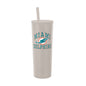 Miami Dolphins 30oz Athletic SS Straw Tumbler