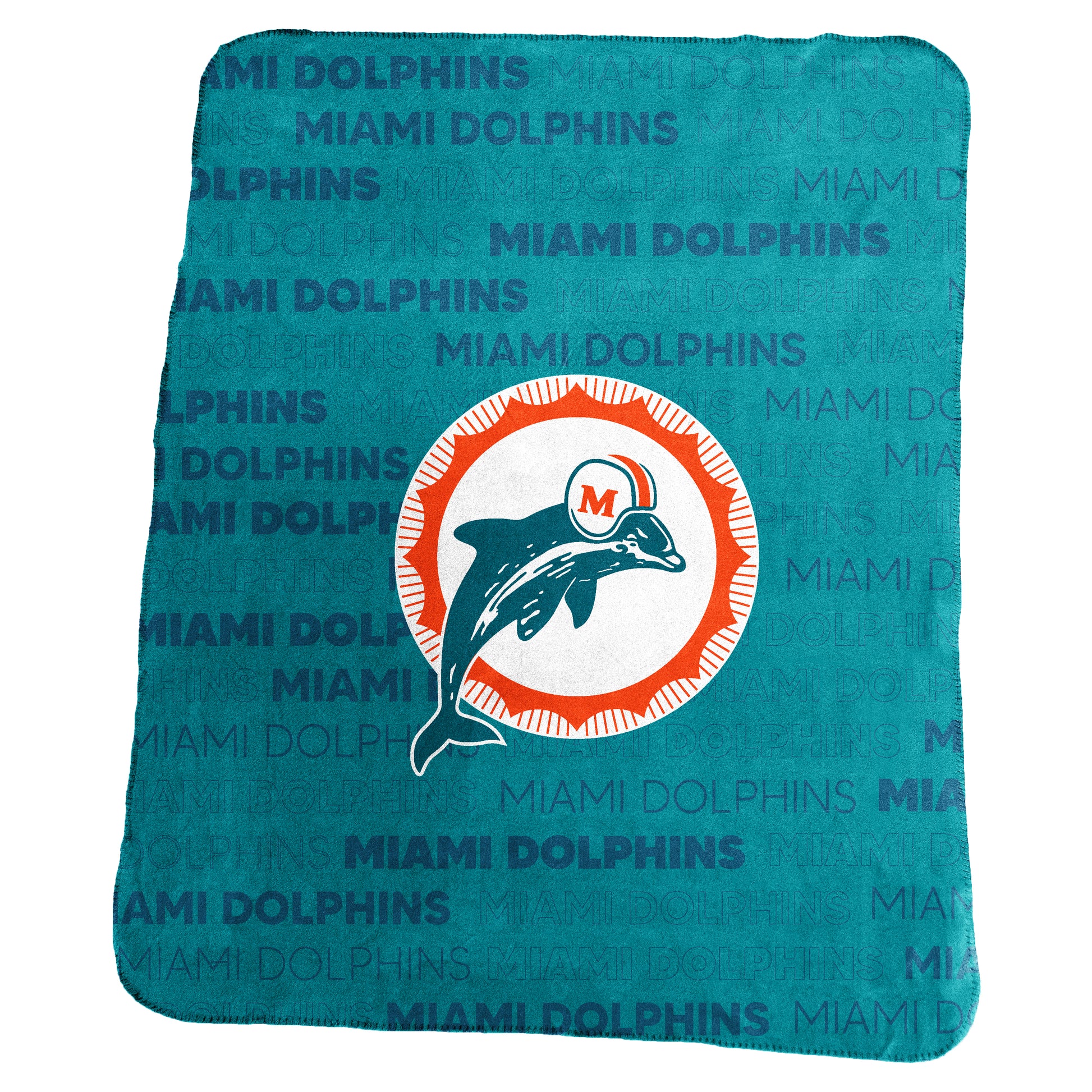 Miami Dolphins Classic Fleece Throw