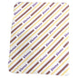 Minnesota Vikings Classic Vertical Stripe Fleece Throw