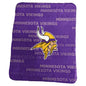 Minnesota Vikings Classic Fleece Throw