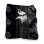 Minnesota Vikings Raschel Black Throw