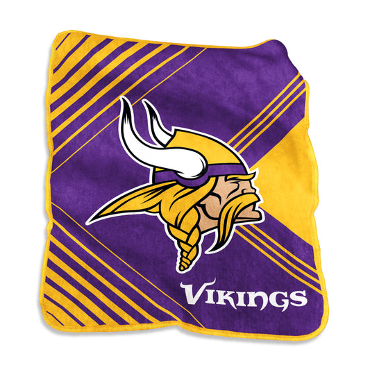 Minnesota Vikings 60x80 Silicon Valley Raschel Blanket