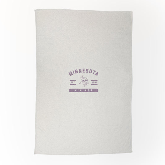 Minnesota Vikings Sublimated Sweatshirt Blanket