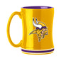 Minnesota Vikings 14oz Secondary Color Relief Mug