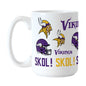 Minnesota Vikings 15oz Native Sublimated Mug